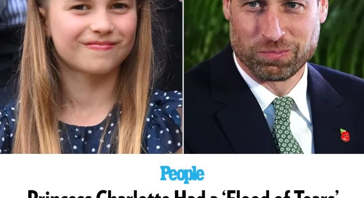 Princess Charlotte Had a 'Flood of Tears' When She Saw Dad Prince William's Beard for First Time