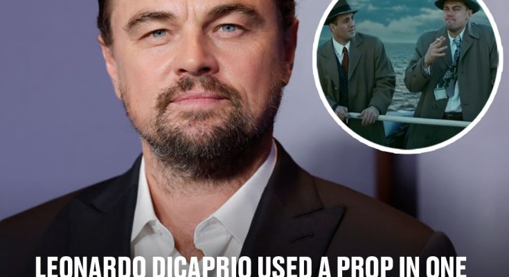 Leonardo DiCaprio used a prop in one of his movies to give the huge plot twist away to viewers