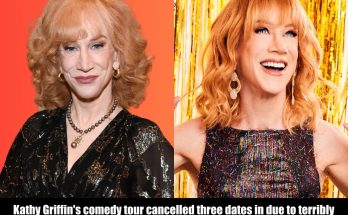 Kathy Griffin’s comedy tour cancelled three dates in due to terribly low ticket sales. “Just no one wants to go and see her anymore.”