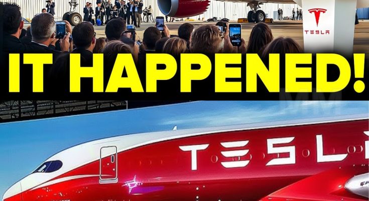 Breaking News: Elon Musk’s New Tesla E-Plane is Here