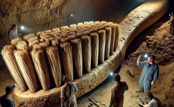 Shocking Discovery: Giant Toothbrush Unearthed Deep in the Earth, Hidden in Goliath’s Tomb 3,000 Years Ago