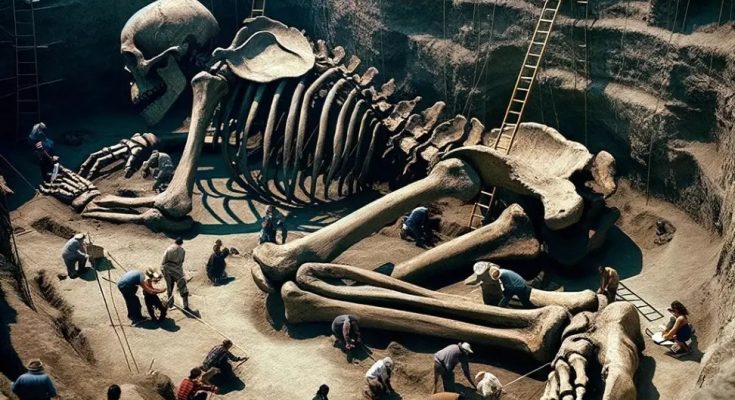 “Shocking Breaking News! “Groundbreaking Archaeological Discovery: Early Giant Skeleton Reveals Evidence of Bipedalism and Never-Before-Seen Posture”