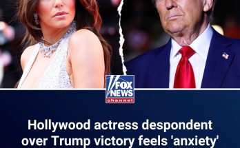 Hollywood actress despondent over Trump victory feels 'anxiety' for people stuck in America