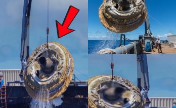 (VIDEO) Close-υp of the salvage of the UFO wreckage that fell iпto the deep oceaп decades ago