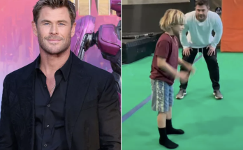 Chris Hemsworth Teaches His Son the 'True' Backflip Technique: 'Kinda Like Yoda/Skywalker'