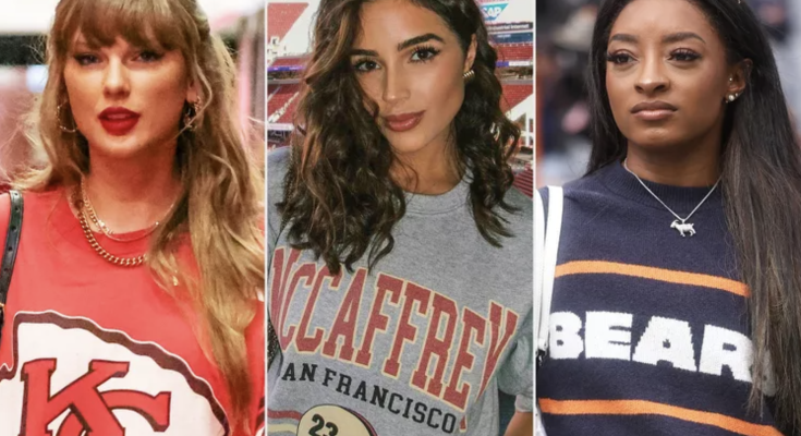 See How These NFL WAGS Support Their Guys From the Sidelines in Style, from Taylor Swift to Olivia Culpo