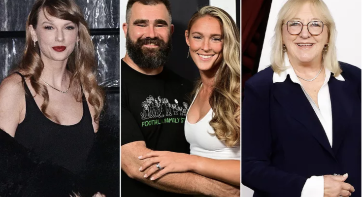 Taylor Swift and Donna Kelce React to News of Kylie and Jason Kelce Expecting Baby Girl No. 4: ‘Love It’