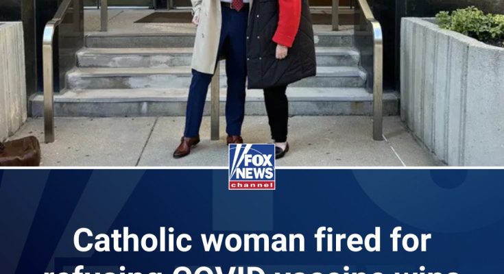 Catholic woman fired for refusing COVID vaccine wins over $12M in Michigan court