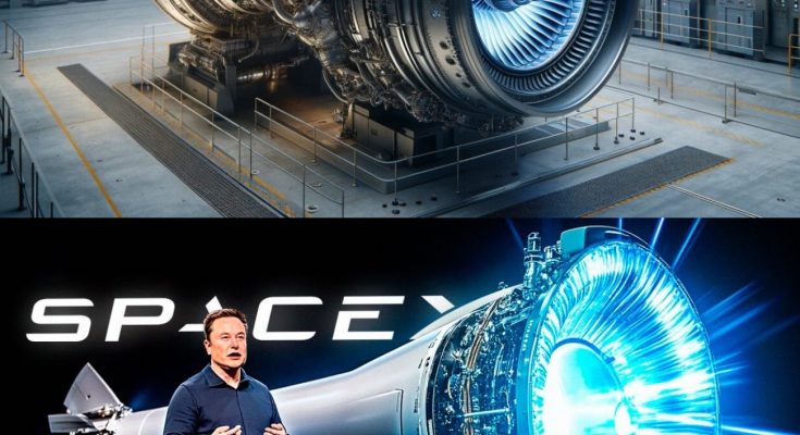 Elon Musk unveils SpaceX’s new physics-defying light engine