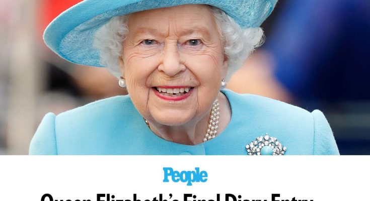 Queen Elizabeth’s Final Diary Entry — Written Just Two Days Before Her Death — Contained Only Five Words