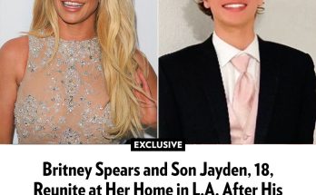 Britney Spears and Son Jayden, 18, Reunite at Her Home in L.A. After His Move to Hawaii: 'Made Her Happy' (Exclusive)