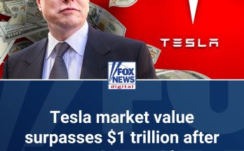 (WATCH VIDEO) Tesla market value surpasses $1 trillion after Musk-backed Trump wins presidency