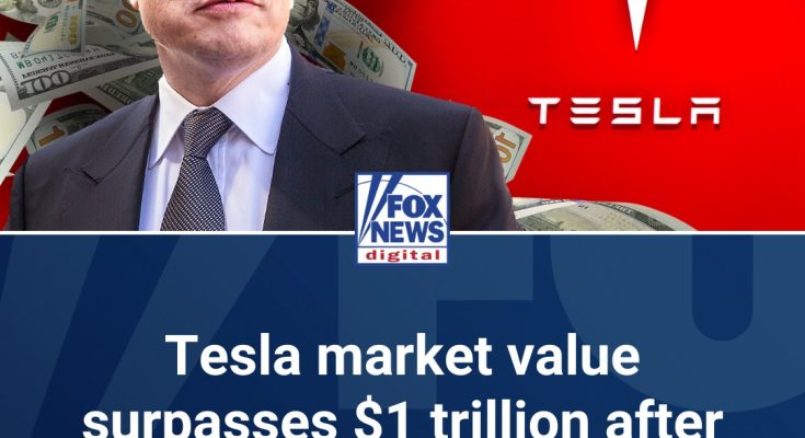 (WATCH VIDEO) Tesla market value surpasses $1 trillion after Musk-backed Trump wins presidency