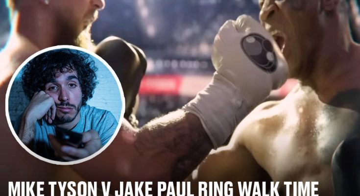 Mike Tyson v Jake Paul ring walk time revealed in case you were debating whether to stay up or go to bed before fight