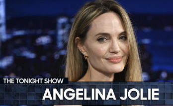 Watch Angelina Jolie Ditch Shoes For First Talk Show Appearance In 10 Years