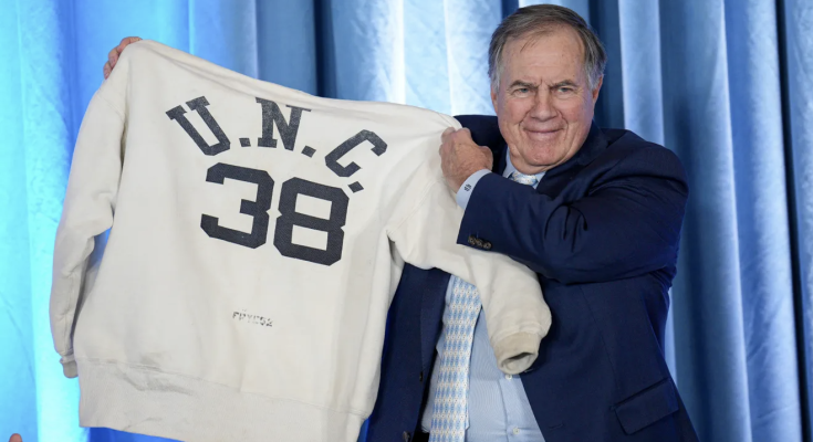 Bill Belichick didn't make grand promises as UNC's new football coach. He kept it real.