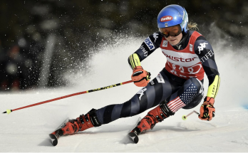 Mikaela Shiffrin feeling ‘more human’ after crashing out in giant slalom event