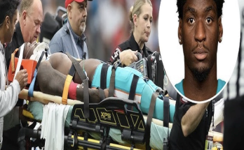 Miami Dolphins wide receiver Grant DuBose taken to hospital after hard hit to head