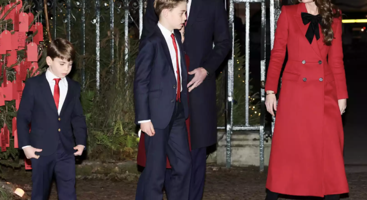 Prince George, Princess Charlotte and Prince Louis Make First Public Appearance in Six Months: 'It's Been a Difficult Year'