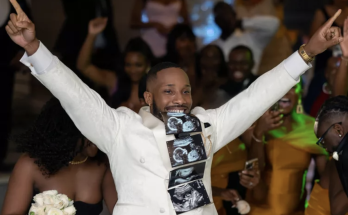 Bride and Groom Go Viral After Shocking 400 Wedding Guests with Garter Toss Turned Pregnancy Announcement