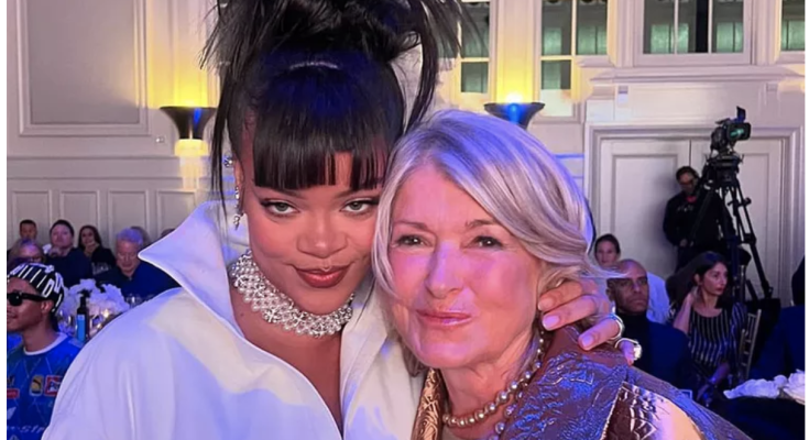 Martha Stewart Fangirls Over 'Statuesque' Rihanna and Her 'Very Handsome' Partner A$AP Rocky