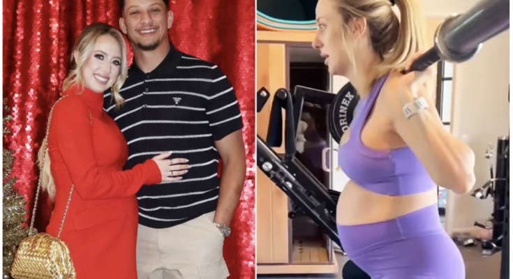 Pregnant Brittany Mahomes Goes Into 'Superhuman Mode' with Third Trimester Workout