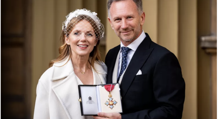 Spice Girl Geri Halliwell-Horner Celebrates Husband Christian Horner's Royal Honor from King Charles