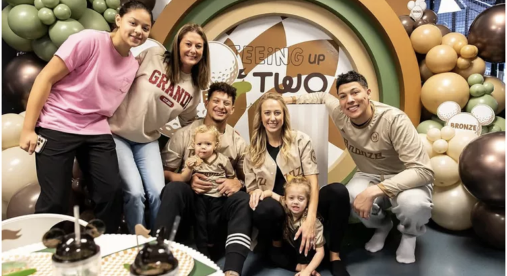 Patrick Mahomes’ Mother Posts Family Photo from Grandson's Birthday