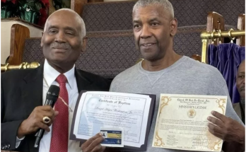 Denzel Washington Gets Baptized and Becomes a Minister During Live Streamed Ceremony: 'It Took a While but I'm Here'