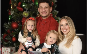 Pregnant Brittany Mahomes and Husband Patrick Bring Daughter Sterling and Son Bronze to Meet Santa — See the Cute Family Photos!