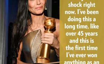 Demi Moore Says She's in 'Shock' Over Win for The Substance at 2025 Golden Globes: 'First Time I've Ever Won Anything'