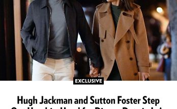 Hugh Jackman and Sutton Foster Step Out Hand-in-Hand for Dinner Date in L.A. (Exclusive)