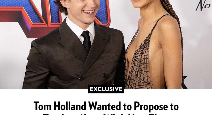 Tom Holland Wanted to Propose to Zendaya 'for a While' but They 'Won't Rush a Wedding' (Exclusive)