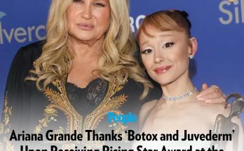 Ariana Grande Thanks 'Botox and Juvederm' Upon Receiving Rising Star Award at the Palm Springs Film Festival Awards Gala