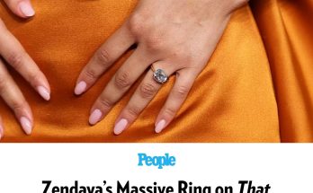 Zendaya's Massive Ring on That Finger Sparks Engagement Buzz with Tom Holland at 2025 Golden Globes: See Photos!