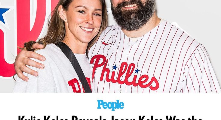 Kylie Kelce Reveals Jason Kelce Was the First — and Only — Tinder Match She Met in Person: 'Worked Out Great for Me'