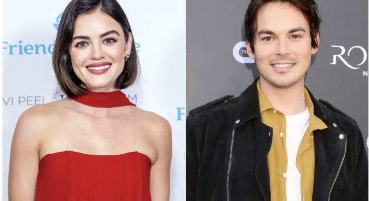 Lucy Hale and Tyler Blackburn Have a Pretty Little Liars Reunion on New Year’s Eve: 'So Very Thankful'