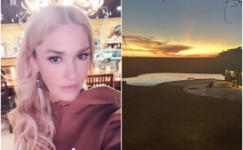 Gwen Stefani Spends New Year's Eve on Her and Blake Shelton's Oklahoma Ranch