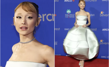 Ariana Grande's Latest Wicked-Inspired Red Carpet Look Resembles Glinda’s Bubble