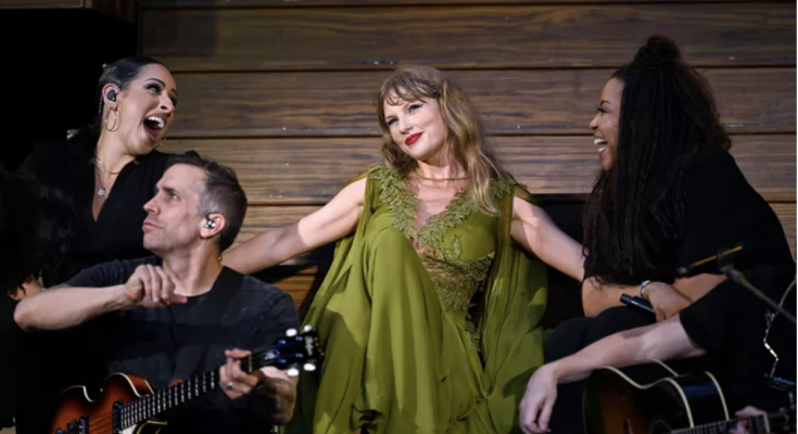 Taylor Swift’s Backup Singer Jeslyn Gorman Shares Rare Photos with Superstar from Downtime on Eras Tour: ‘My Chosen Family’