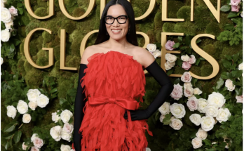 Ali Wong's 2025 Golden Globes Gown Was Curled with a Curling Iron Before She Stepped Out on the Red Carpet