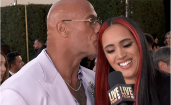 Dwayne Johnson Has Sweet Red Carpet Moment with Daughter Simone, 23, at the 2025 Golden Globes