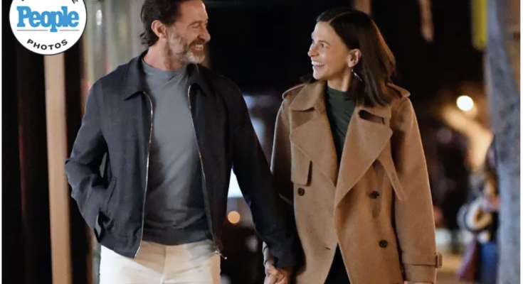 Hugh Jackman and Sutton Foster Step Out Hand-in-Hand for Dinner Date in L.A.