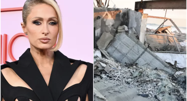 Paris Hilton Says 'My Heart Has Shattered into a Million Pieces' as She Visits Malibu Home Destroyed by Los Angeles Fires