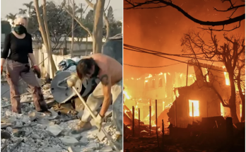 Widow Finds Wedding Rings While Searching Through Rubble After Home Burns Down in L.A. Fires