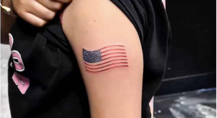 Arizona Tattoo Artist Defends Decision to Ink American Flag on 9-Year-Old Girl 