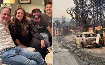 Family Desperate to Know Status of Home After L.A. Fires Scales Fences, Climbs Burning Hills to See What Remains