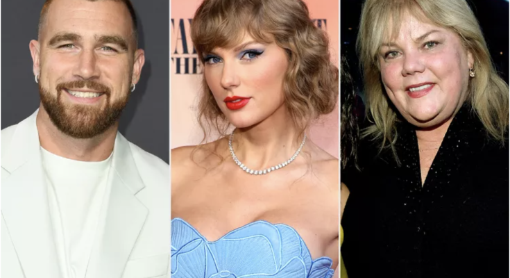 Travis Kelce Jokes He and Taylor Swift's Mom Andrea Are 'Tied' for 'No. 1 Swiftie'