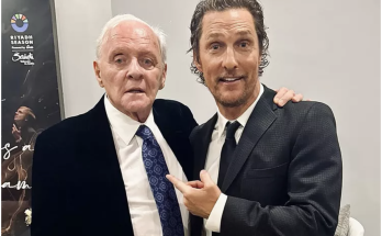 Matthew McConaughey Says 'It’s Past Time' Anthony Hopkins Was Named PEOPLE’s Sexiest Man Alive