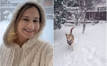 New Mom Gypsy-Rose Blanchard Shows Off Snow Day in Louisiana